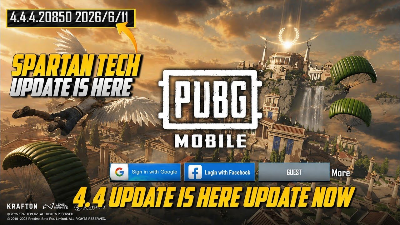 PUBG Mobile 4.4 Update Is Here | How To Download Hero&rsquo;s Crown PUBG Mobile 4.4 Version With Link