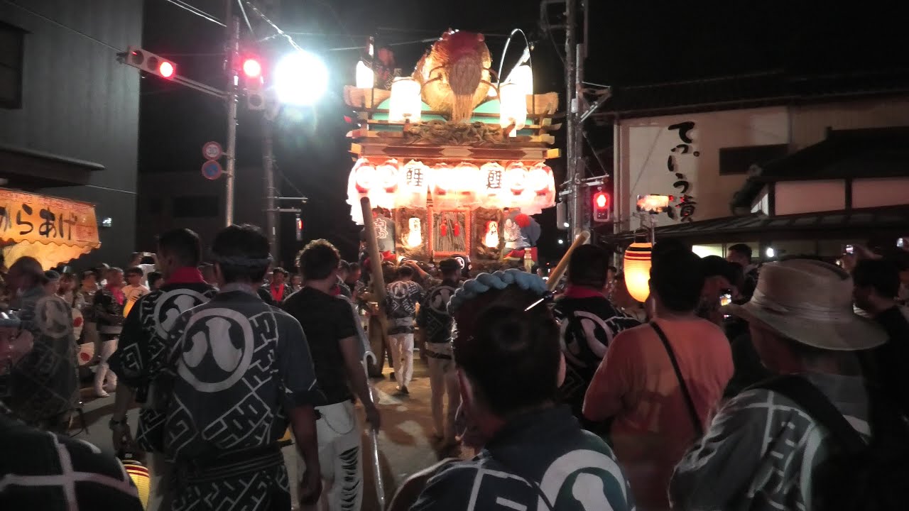 八日市場　本宿祭禮楽日　山村会館～終い（令和六年 佐原の大祭）