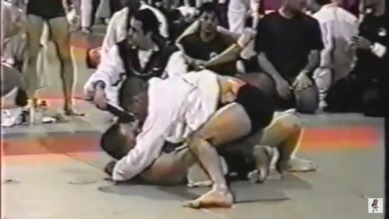 BJJ world champion Marcio Feitosa at 1998 Canadian Grappling Championships #grappling