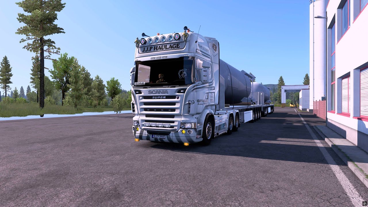 [2K] ETS2 1.53 MAP COMBO [SIBERIA] | SCANIA RJL R5 DC16 V8 SOUND | Krasnoyarsk - Nizhneudinsk
