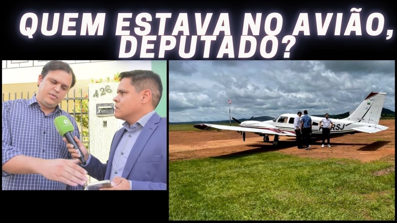 DENÚNCIA: DEPUTADO THIAGO SILVA É DENUNCIADO POR USAR AVIÃO DA ALMT DE FORMA SUSPEITA| Arthur Garcia