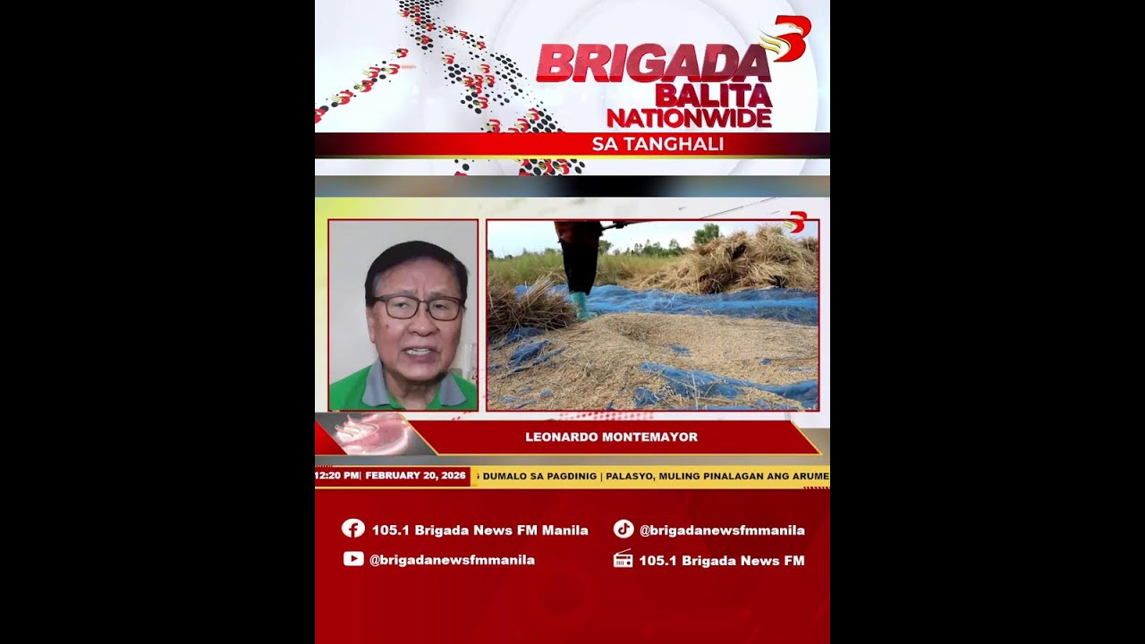 BRIGADA BALITA NATIONWIDE SA TANGHALI — FEBRUARY 20, 2026