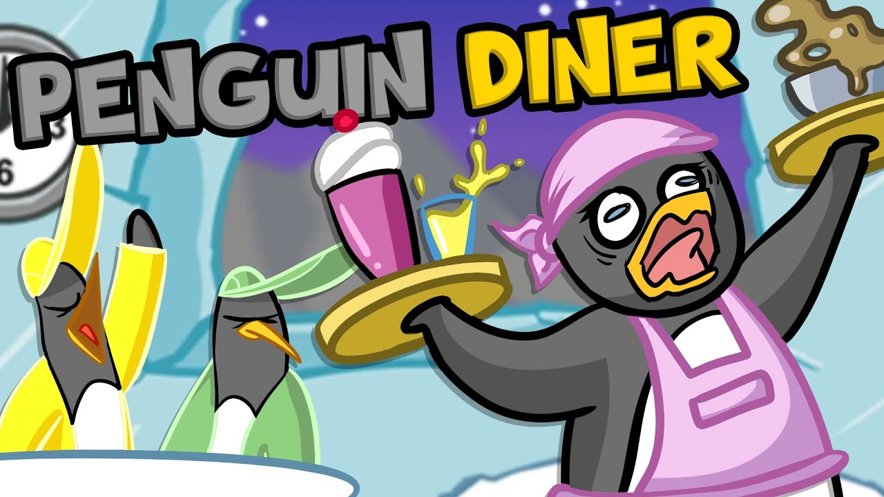 AAAAAAAH !! JE SUIS TOUJOURS EN RETAAAARD !!! - Penguin Diner- [FLASH]