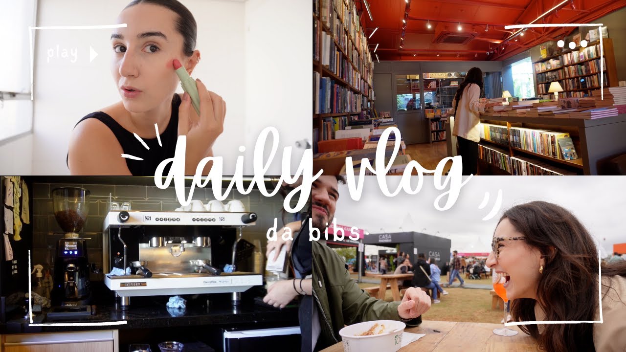 DAILY VLOG | trabalhando como criadora de conteúdo, evento de yoga, saindo sozinha + taste festival