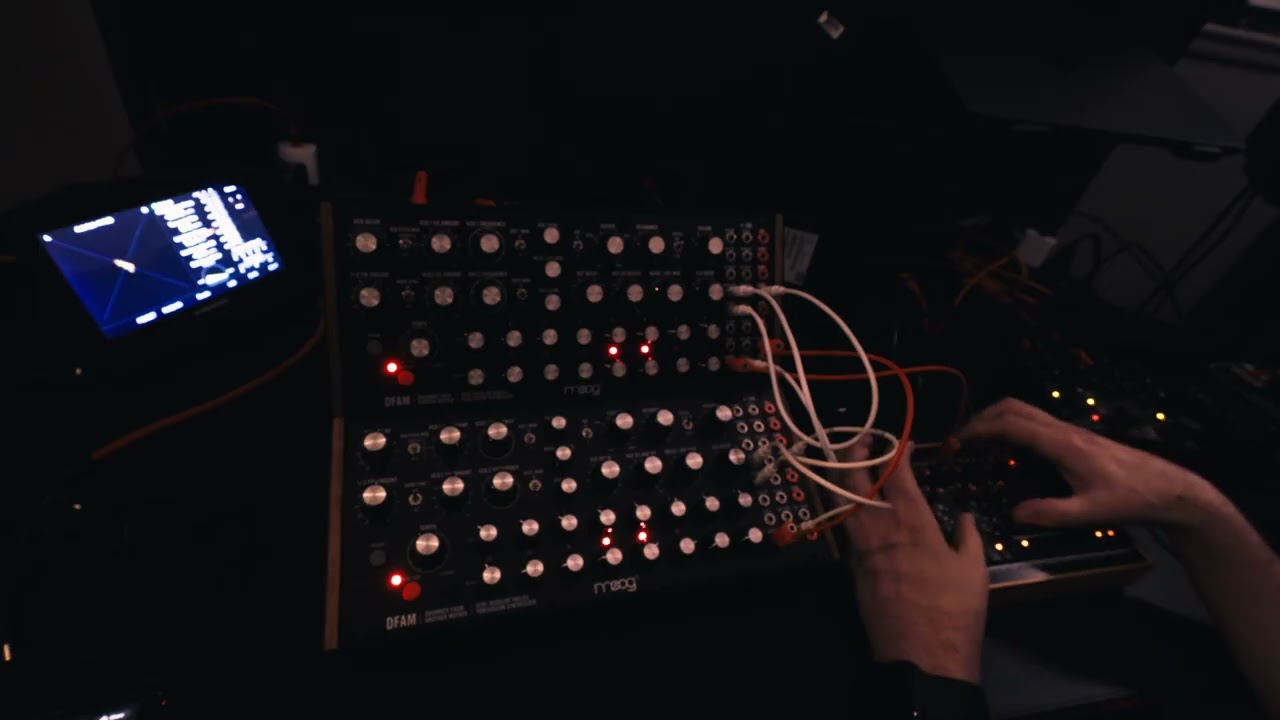 #jamuary2026 #29 Moog DFAM & Scrooge