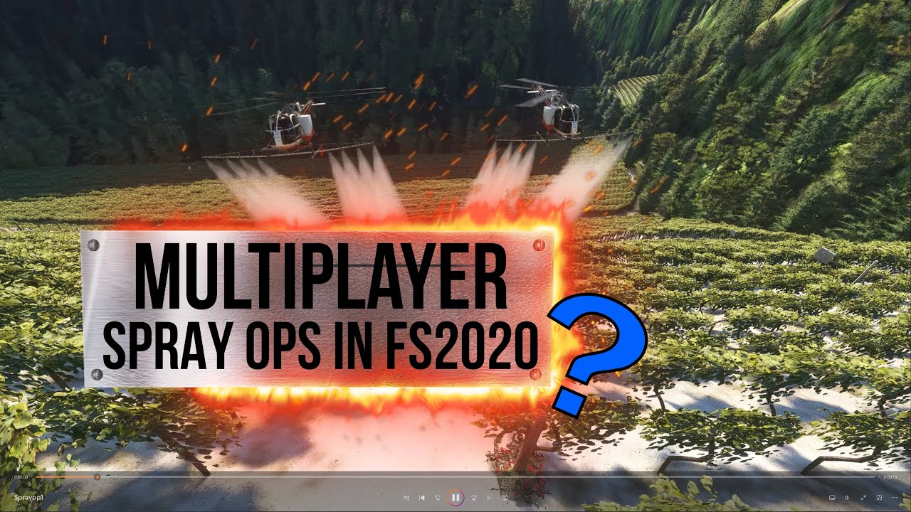 Multiplayer Spraying in MSFS 2020?
