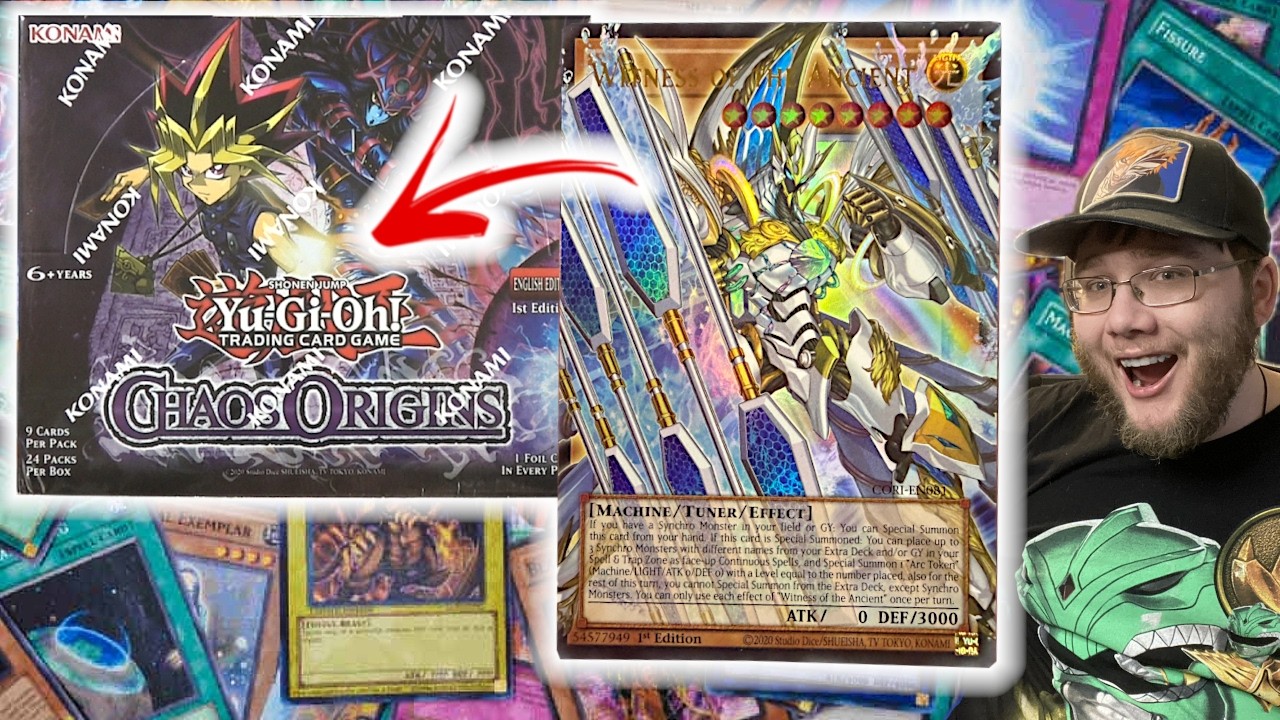 МЫ РАСПАКОВАЛИ ПОЛНЫЙ АРТ! Yu-Gi-Oh! Chaos Origins: предварительное издание коробки!