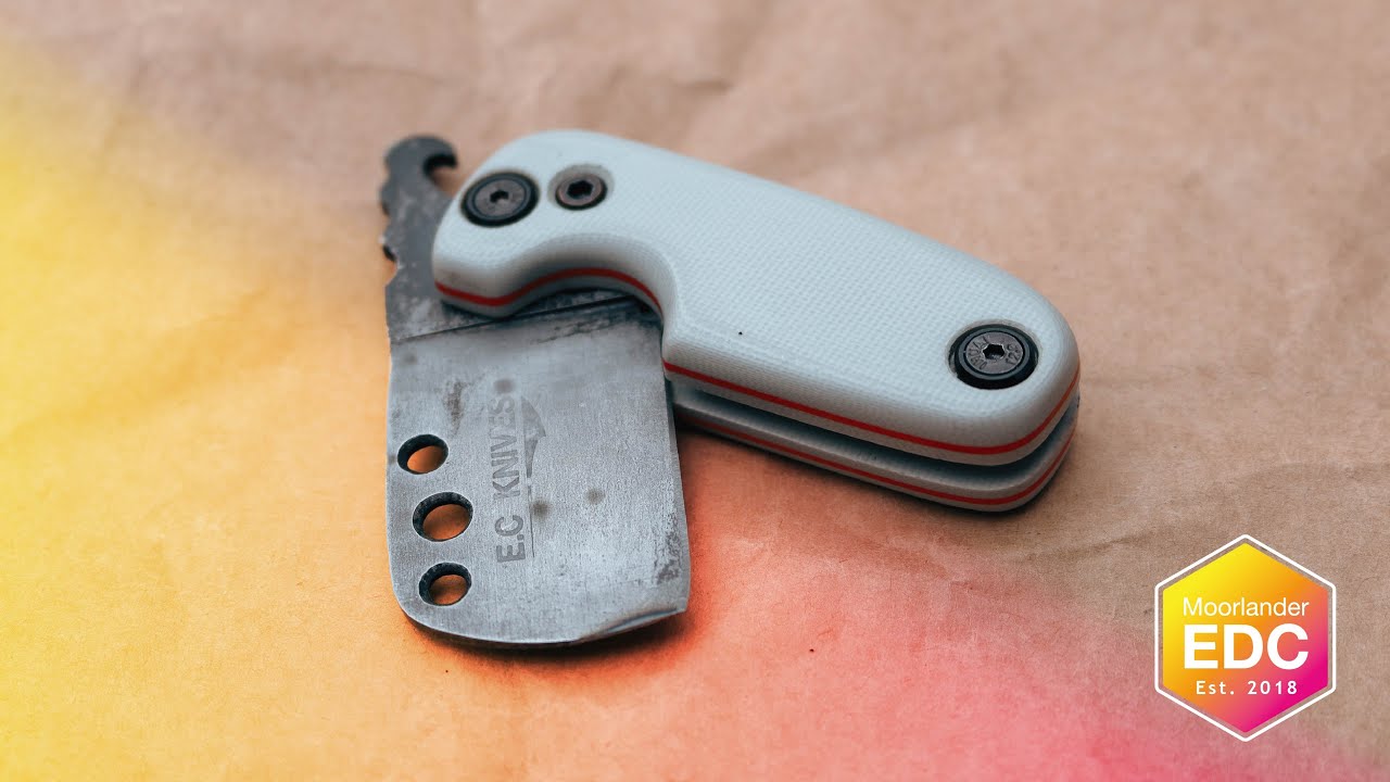 Custom Mini Chopper Friction Folder - EC Knives