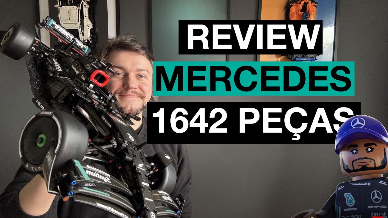 Review Lego Mercedes F1 (42171) - Genérico e Barato