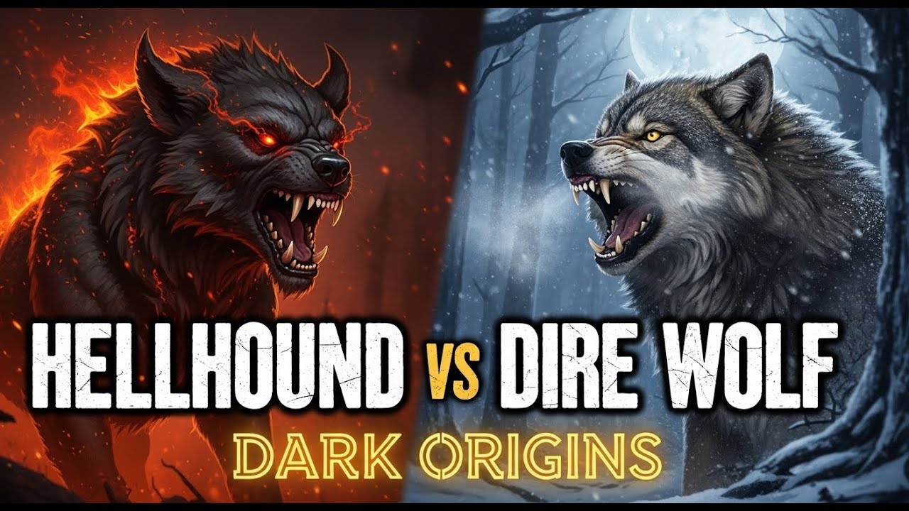 Hellhounds vs Dire Wolves: The DARK Origin of Mythology!
