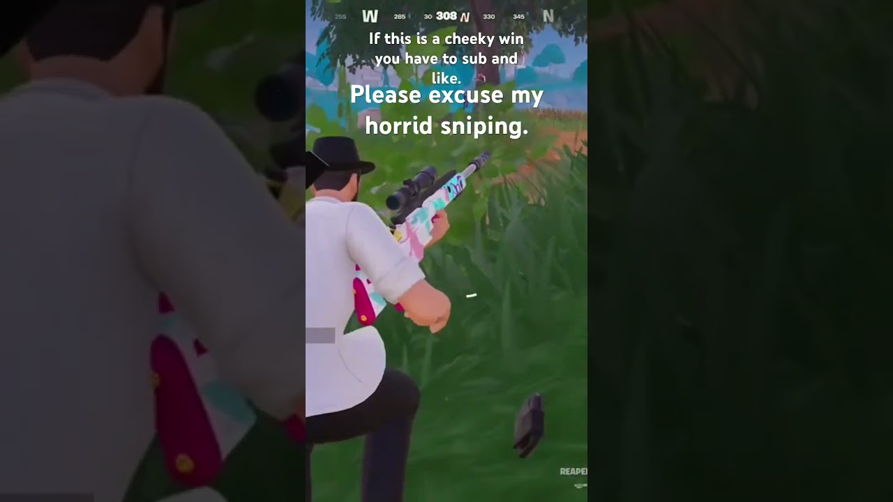 Cheeky win in Fortnite. #fortnite #gaming