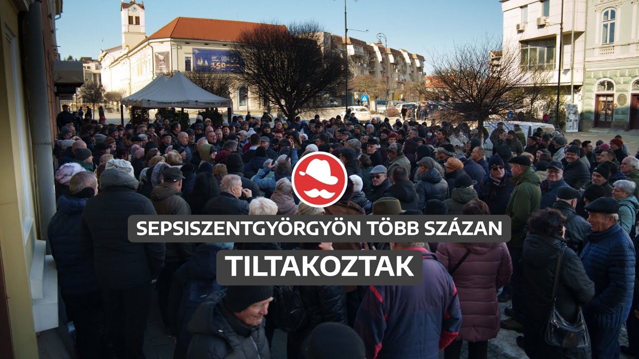 Üzentek a tiltakozók a sepsiszentgyörgyi városvezetésnek: nem értenek egyet a helyi adók emelésével