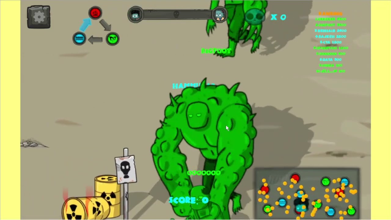 Gameplay Zombeat.io | Free Games 👾