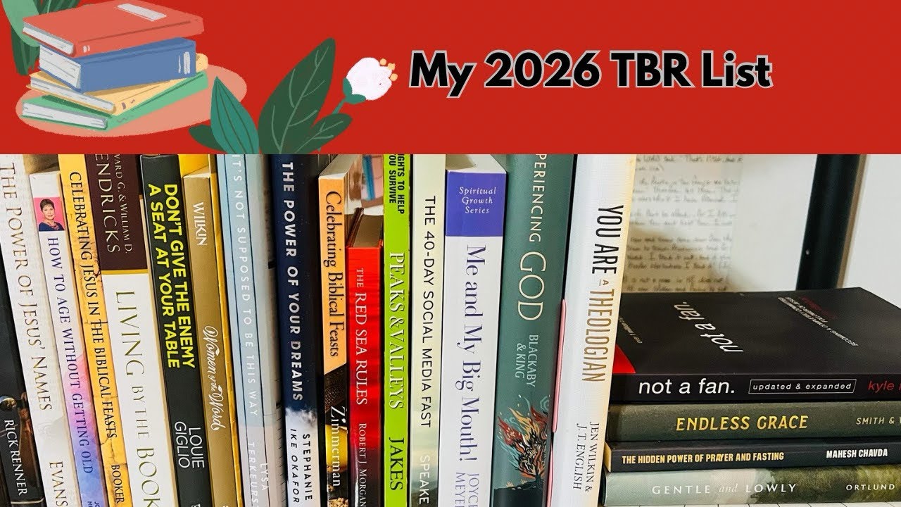 2026 Spiritual Stack| Video 3| My TBR List