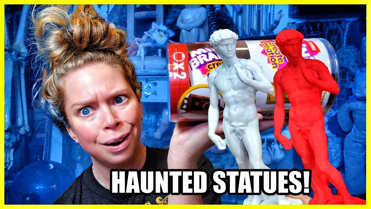 I Got A Haunted Statue? MINI BRANDS MASTERPIECES Unboxing!