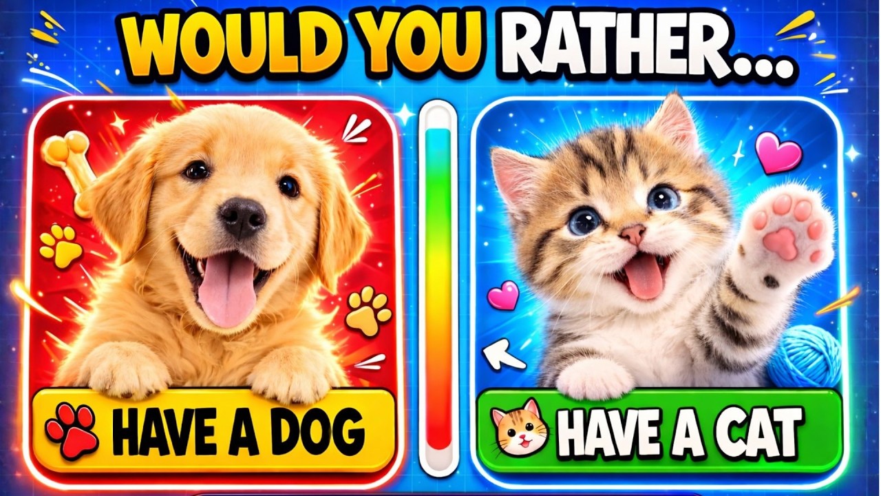 Would You Rather! 😱 The Hardest 25 Choices Ever! 🤞🐱‍🐉 Daily Quiz