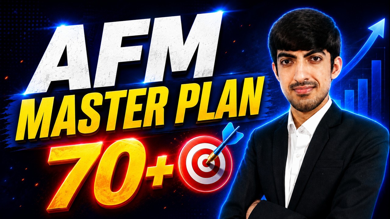 The Only AFM Strategy You Need for 70+ 🎯 | CA Final AFM Sure-Shot 70+ Strategy