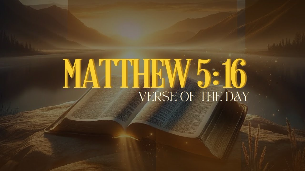 How to Glorify God Through Your Life | Matthew 5:16 Reflection