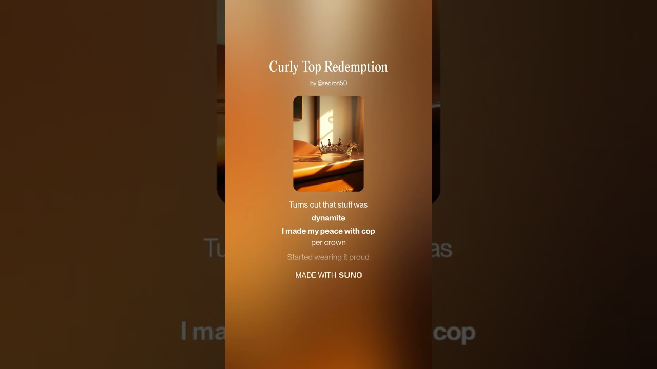 Curly top redemption 