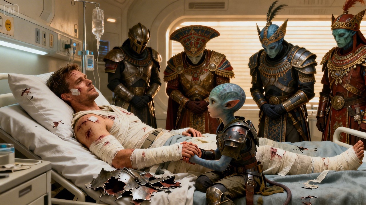 He Took Eight Blades for an Alien Child ｜ Then Woke to Find Elite Warriors at His Bed   HFY   Sci PG