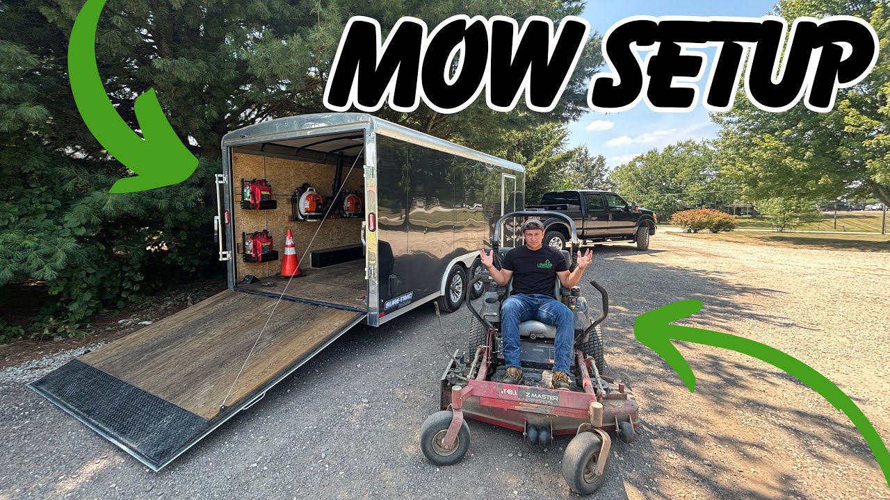 17 Year Olds’ 2024 Mowing Setup! | 70 Lawn Accounts!