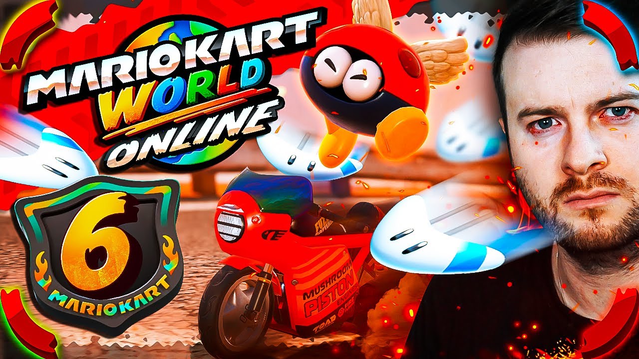 MARIO KART WORLD ONLINE 🏁 #6: Bumerang Kart World in Online-Rennen