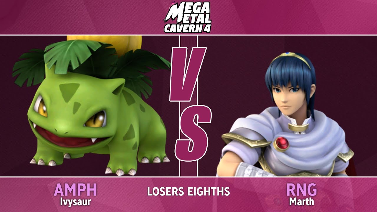 MMC4 - Amph (Ivysaur) Vs. RNG (Marth) P+ Top 8 Losers Eighths