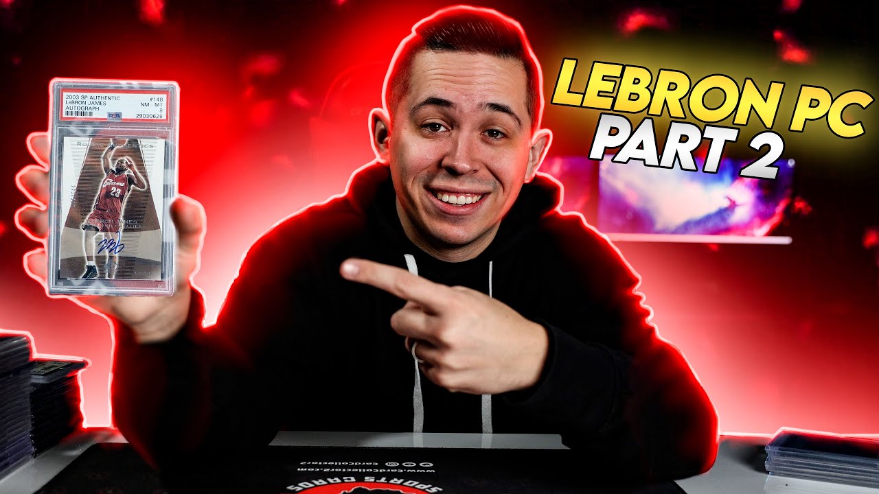 My TOP 5 Lebron James Cards In My Personal Collection - Part 2 🏀
