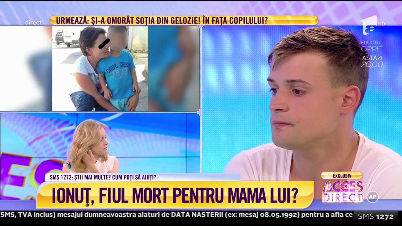 Lacrimi și durere în sufletul lui Ionuț, tânărul care a fost părăsit de mamă la două luni