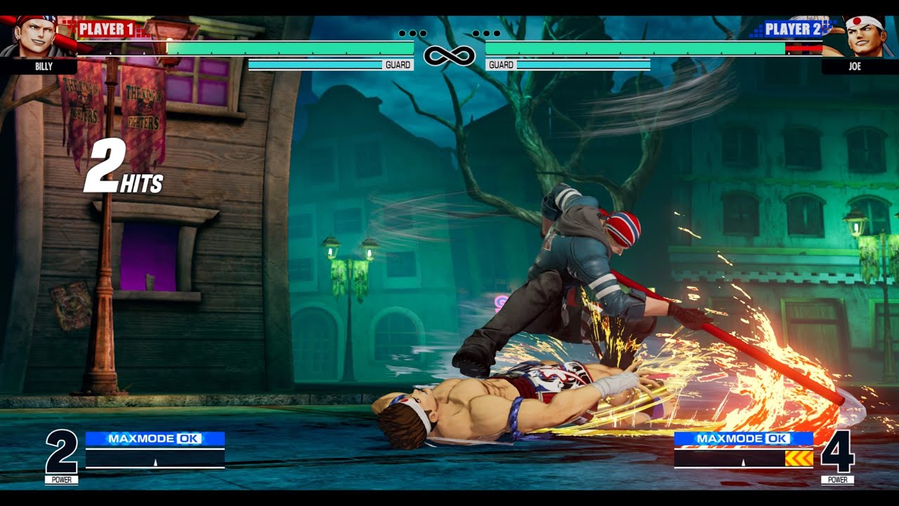 Billy Kane Vs Joe Higashi || King OF Fighters XV || One On One Fight || CPU VS CPU BATTLE