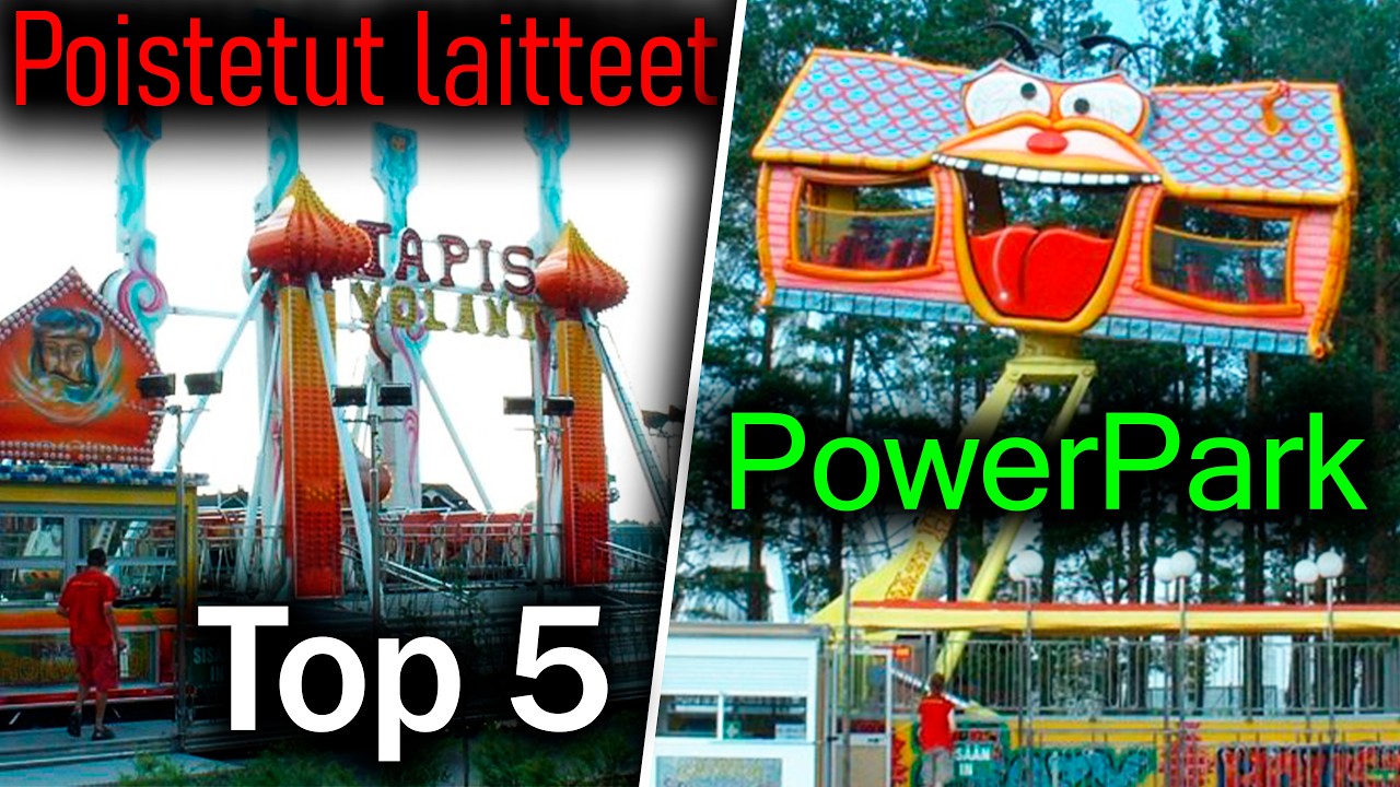 TOP 5 - PowerParkin POISTETUT laitteet