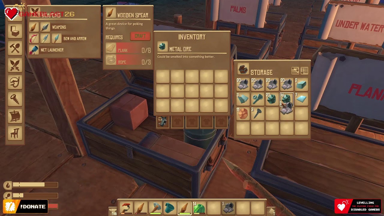 #GameBlast26 Charity Stream | Raft With Sally and The Team | Building Rafts and Fighting Sharks