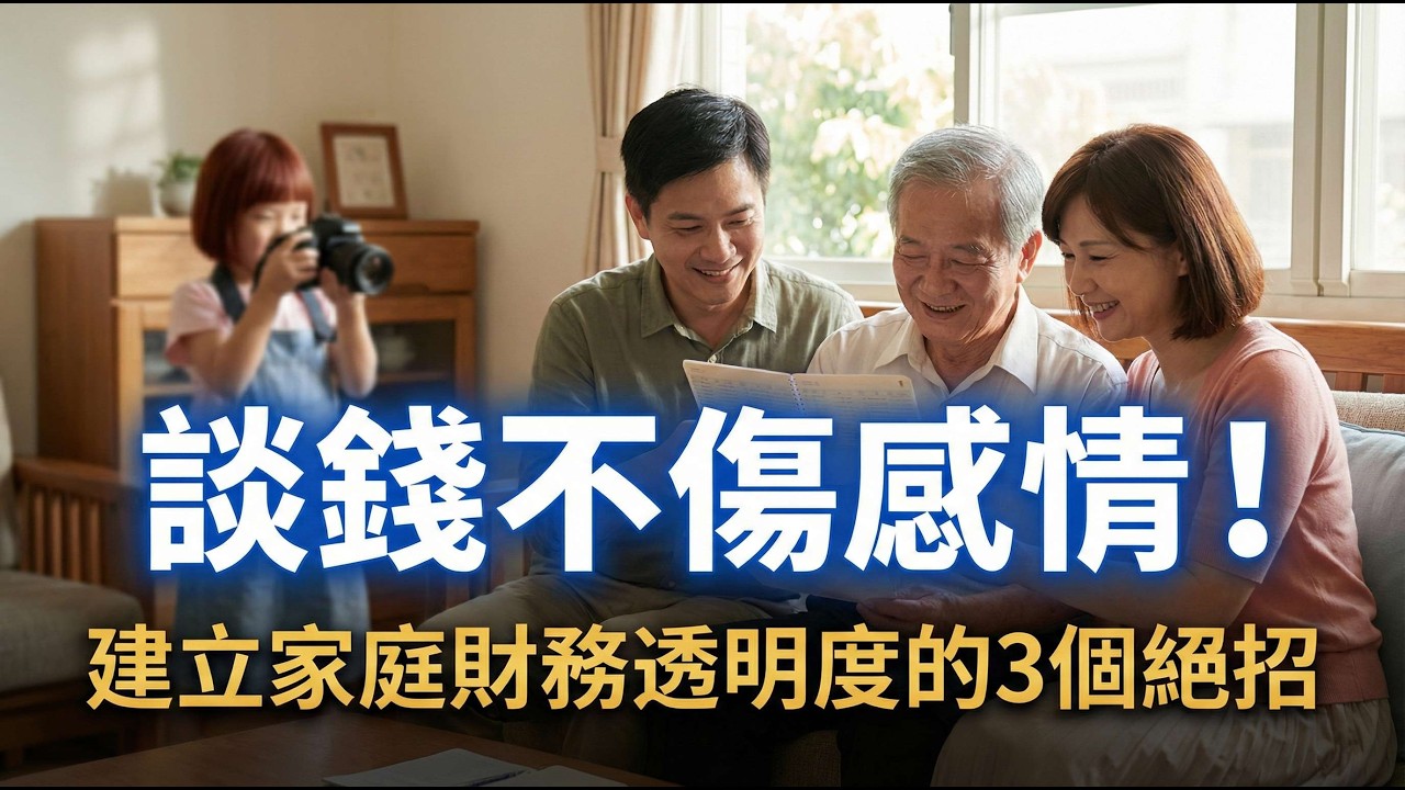 如何與子女談錢不傷感情