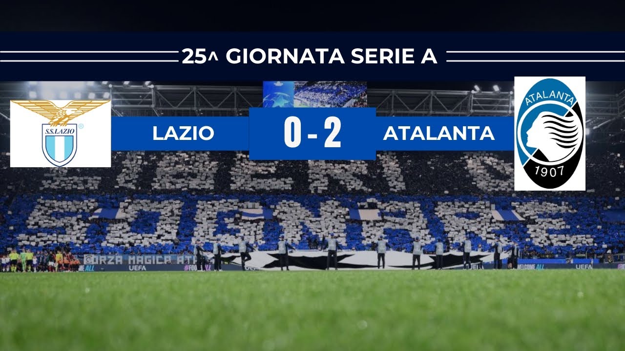 DOMINATA🔥🖤💙|POST-PARTITA LAZIO ATALANTA 0-2 25^ GIORNATA SERIE A 