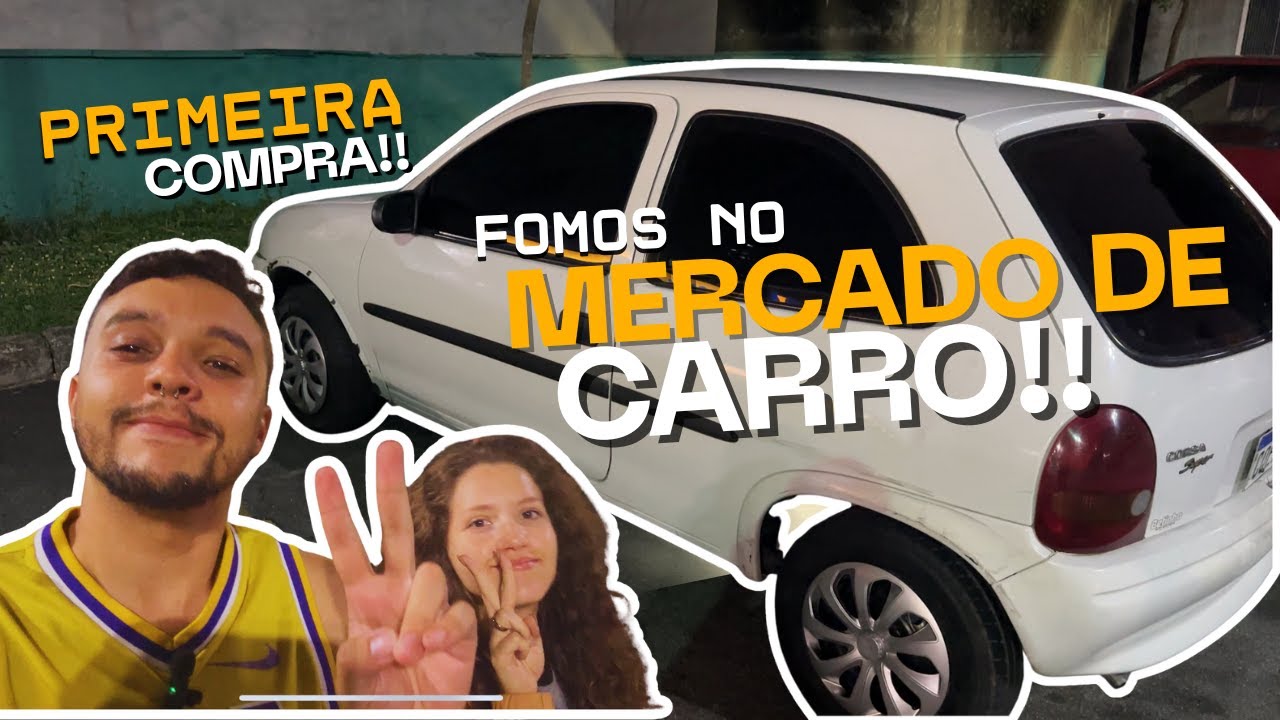 PRIMEIRA ida ao mercado com MEU CARRO NOVO!!