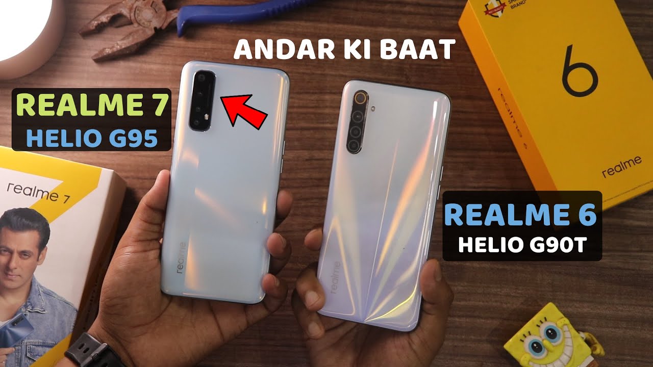Realme 7 vs Realme 6 Speed Test & Camera Comparison🔥
