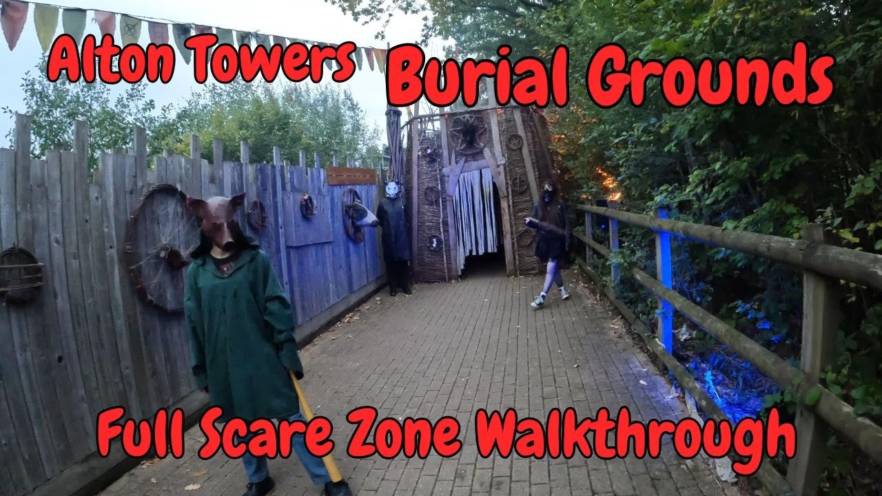 Burial Grounds at Alton Towers Scarefest 2025