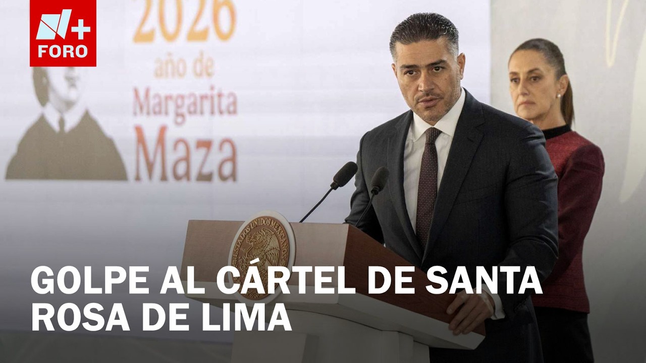 Caen integrantes del Cártel Santa Rosa de Lima: García Harfuch - Expreso de la Mañana