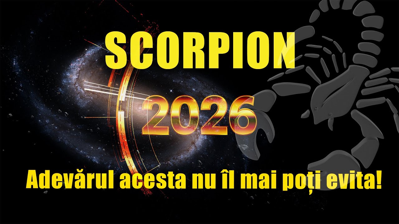 ♏SCORPION♏- Decizia pe care nu o mai poți amâna în 2026 🔥Tot ce ai ascuns sub control iese la lumină