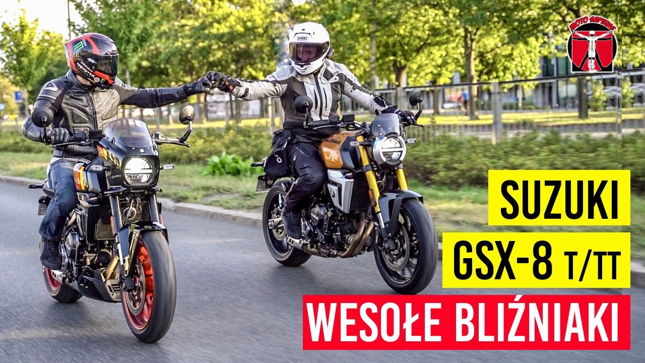 Testujemy Suzuki GSX-8T & GSX-8TT &ndash; świeża krew w rodzinie - kt&oacute;re wybrać? Por&oacute;wnanie, opinia, jazda