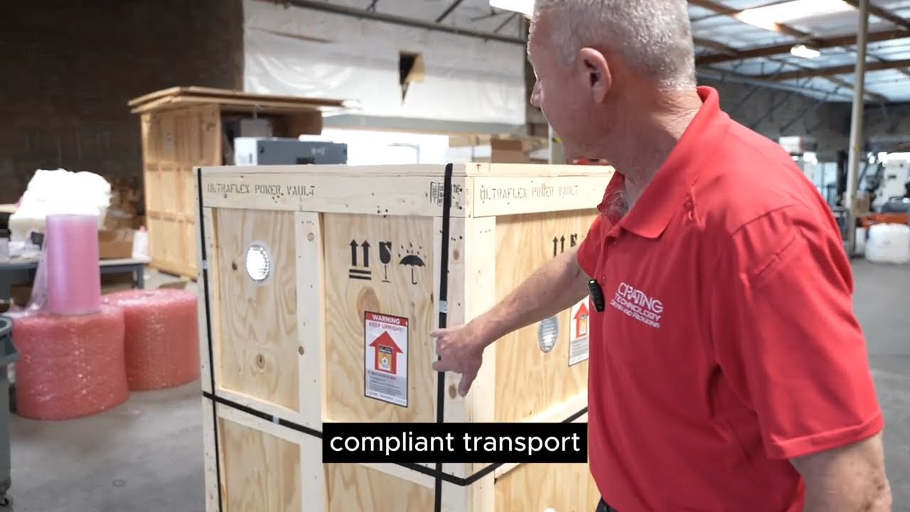 Export-Ready Custom Crates | ISPM 15 Compliant Crating Solutions by Crating Technology