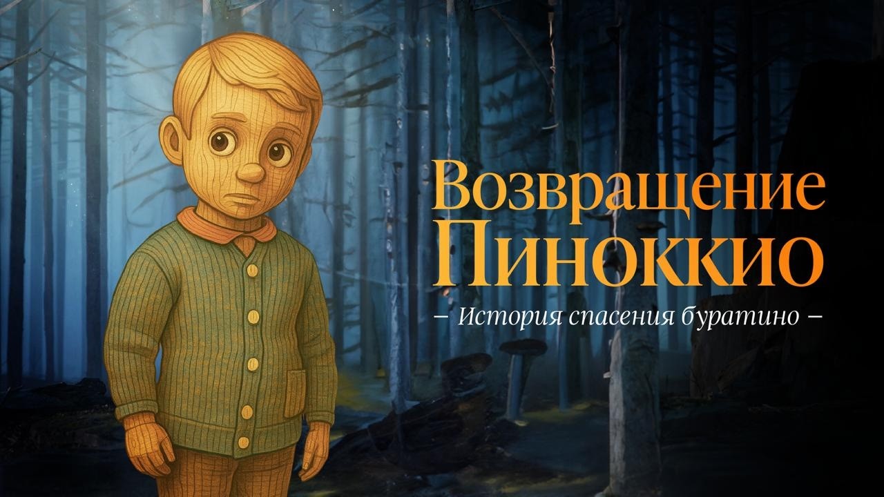 Возвращение Пиноккио | История спасения деревянной куклы