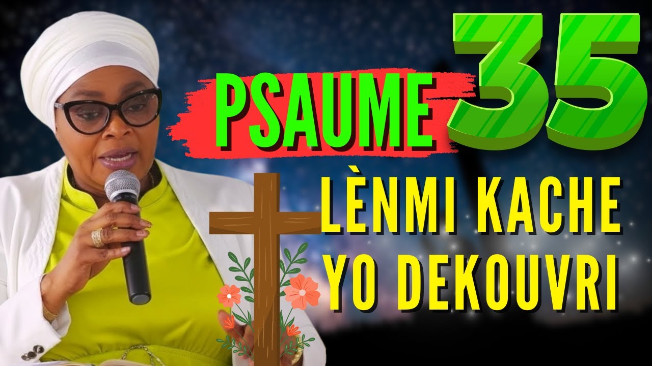 Sr Uguentz Adoration | PSAUME 35 - Lapriyè Ijan Pou Devwale Lènmi Kache & Plan Mechan Yo