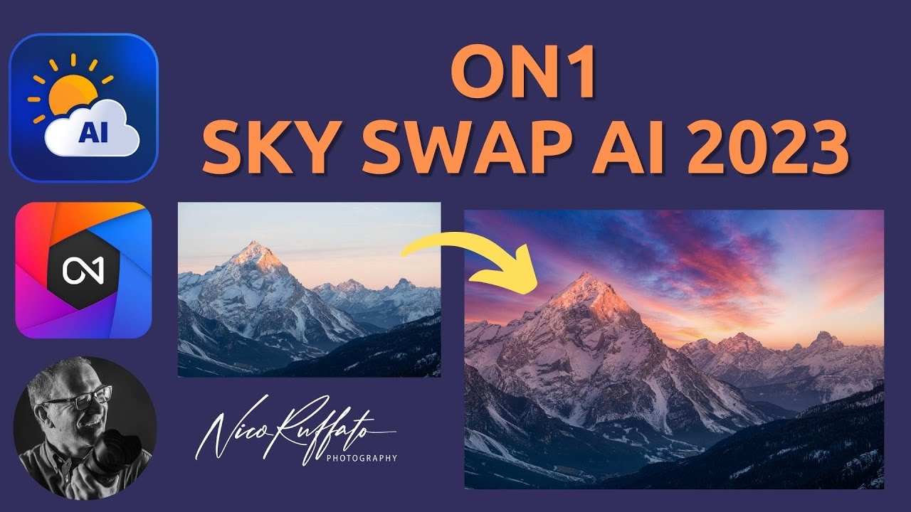ON1 SKY SWAP AI 2023 - Una BOMBA!!!