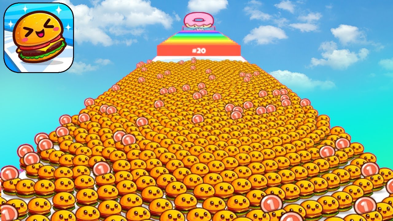FOOD RUN - Max Levels Free Gameplay Walkthrough Latest Update (Part 5)