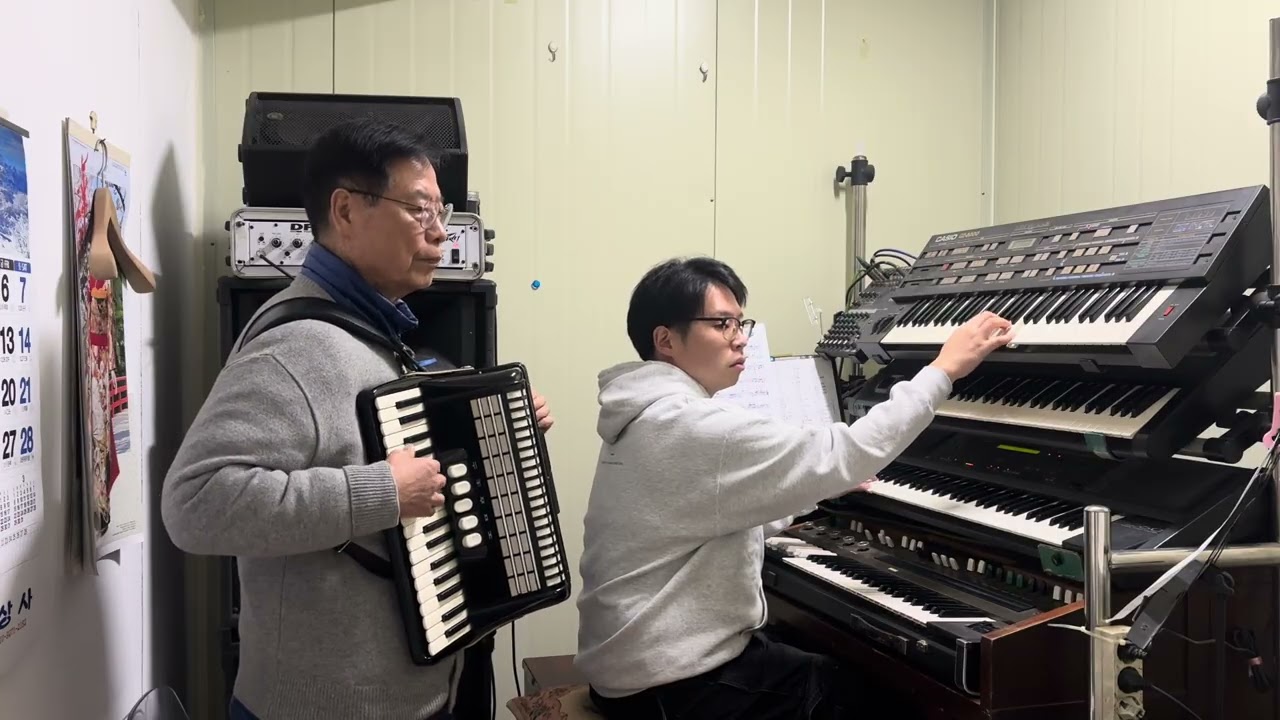 144. 찔레꽃 미워하지않으리 #전자올겐메들리