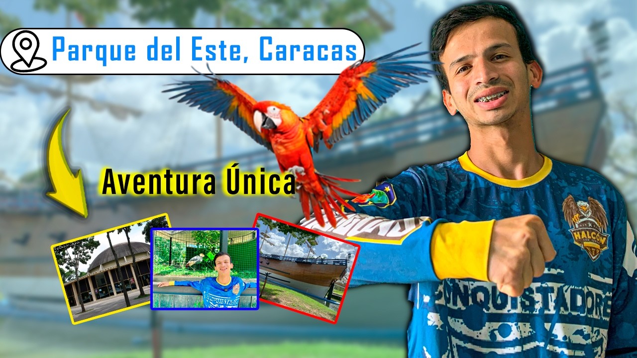 EXPLORANDO el PARQUE del ESTE | Un d&iacute;a en el General&iacute;simo Francisco de Miranda de Caracas, Venezuela