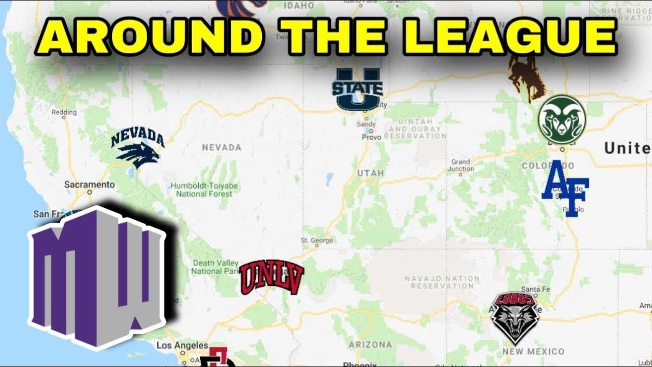 All 10 Mountain West Campuses Tour - Around the League