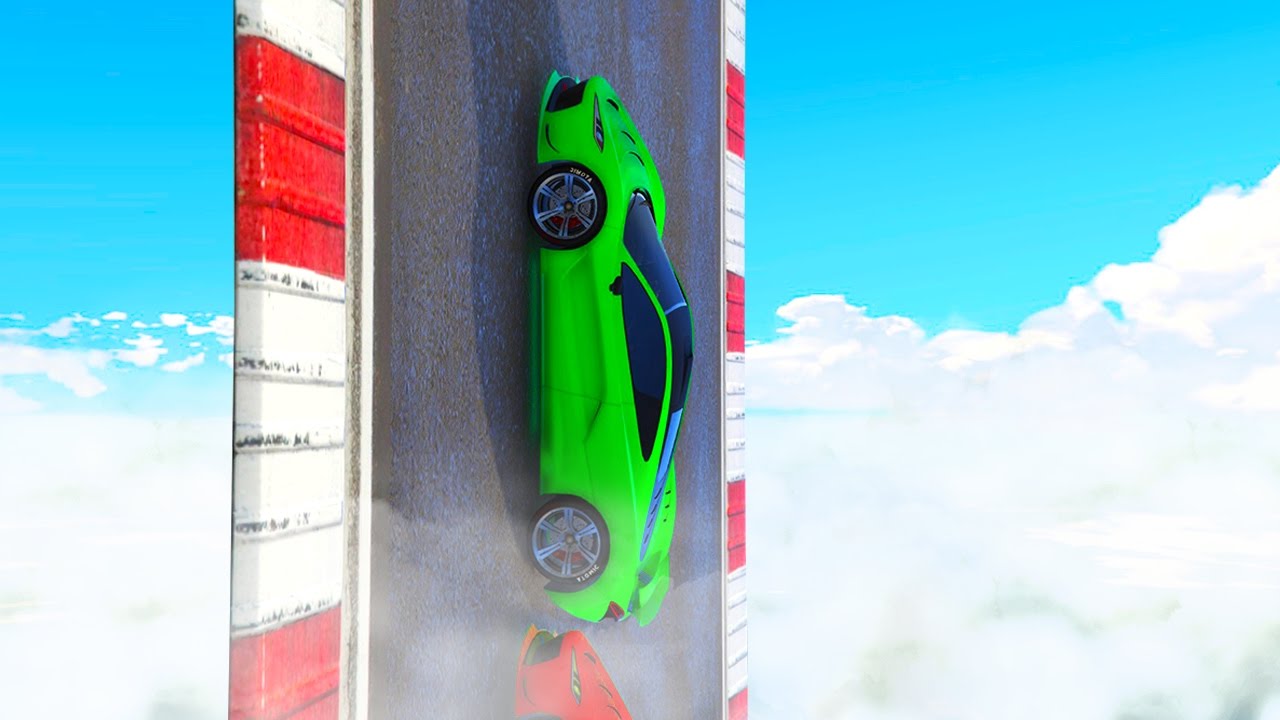IMPOSSIBLE VERTICAL CHALLENGE! (GTA 5 Funny Moments)