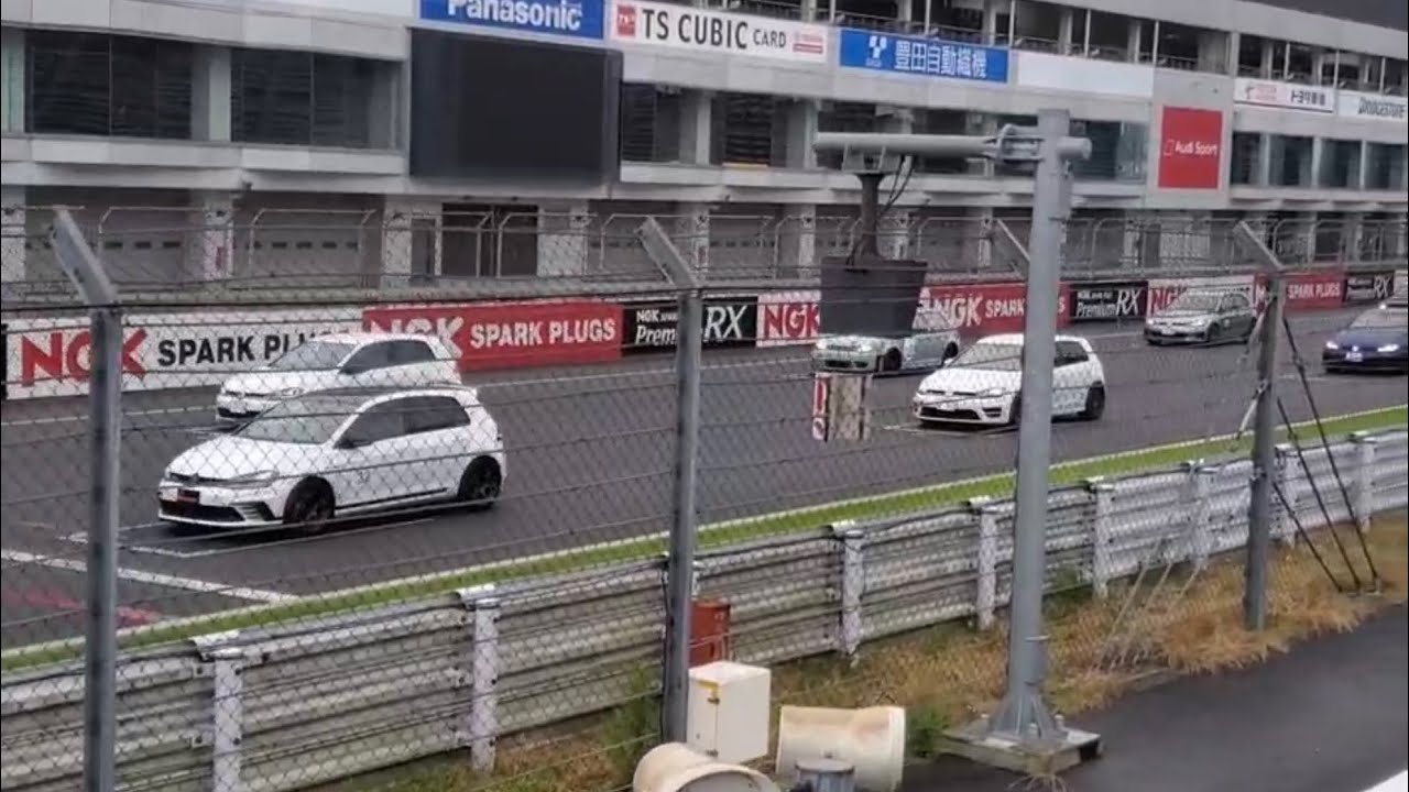 2022/7/3 GOLF CUP rd.3 in FSW 決勝レース(Wet) GOLF GTI CLUBSPORT